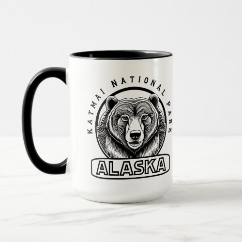 Katmai National Park Alaska Bear  Mug