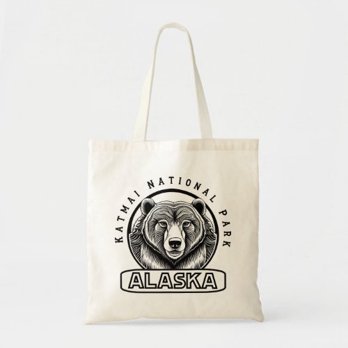 Katmai National Park Alaska Bear Tote Bag