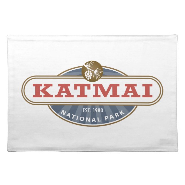 Katmai National Park, Alaska Cloth Placemat (Front)