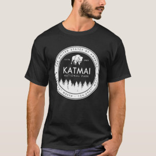 Katmai National Park Alaska  Souvenir AK T-Shirt