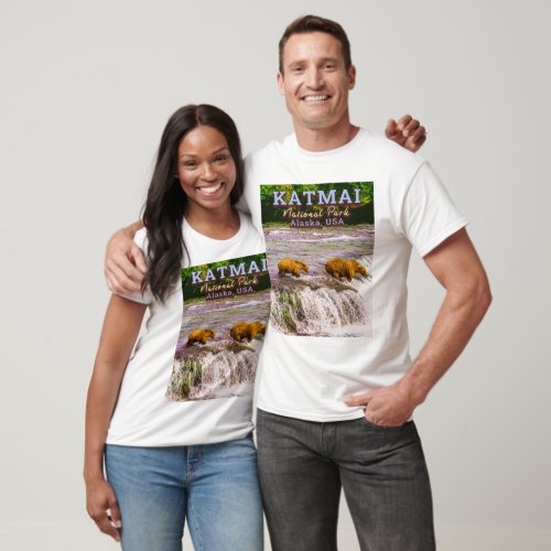 KATMAI NATIONAL PARK _ ALASKA UNITED STATES T_Shirt