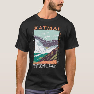 Katmai National Park Alaska Vintage Distressed T-Shirt