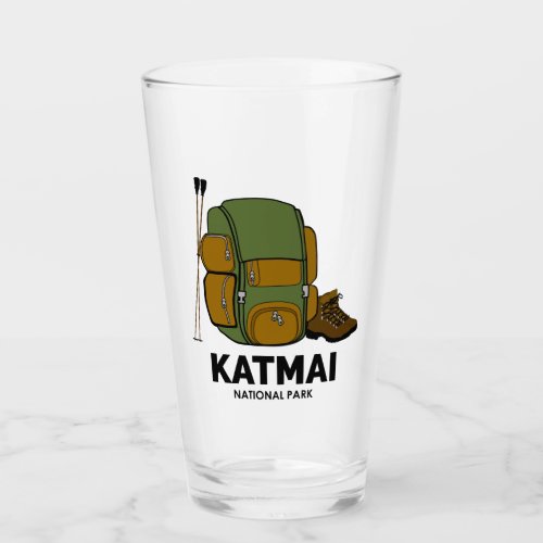 Katmai National Park Backpack Glass