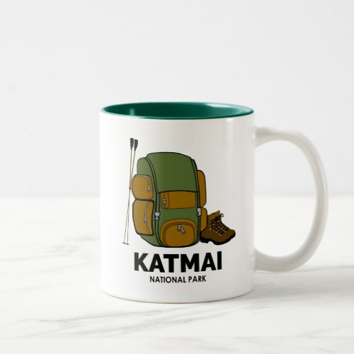 Katmai National Park Backpack Two_Tone Coffee Mug