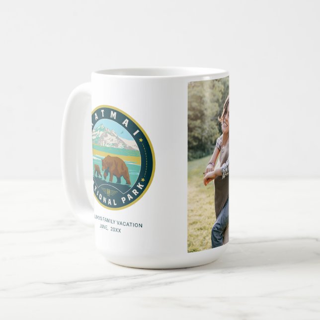 Katmai National Park Coffee Mug (Front Left)