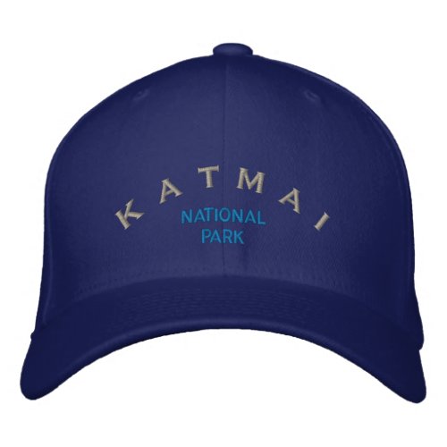 Katmai National Park Embroidered Baseball Cap