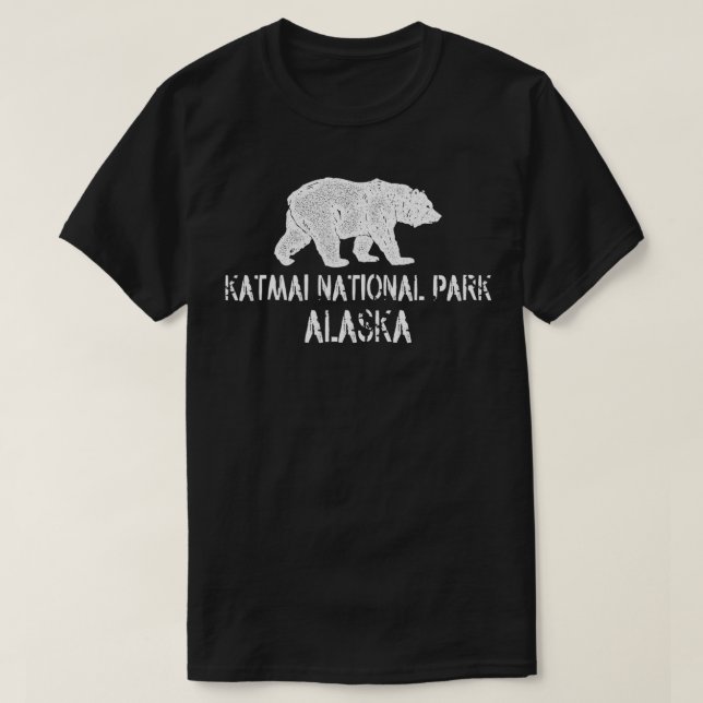 Katmai National Park  Katmai Bear  T-Shirt (Design Front)