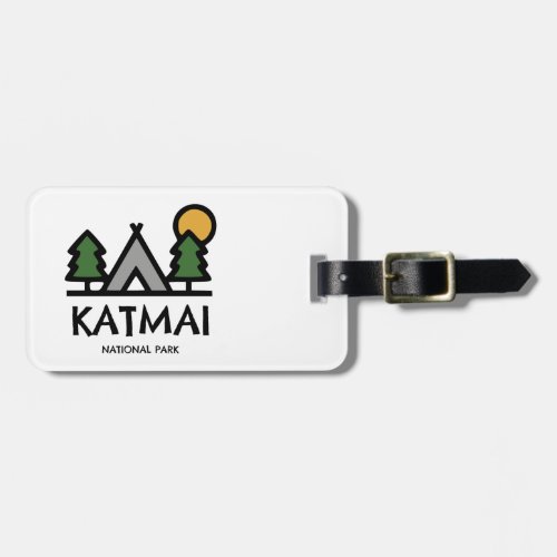 Katmai National Park Luggage Tag