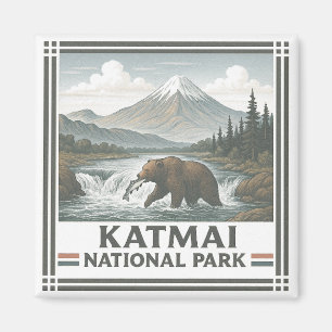Katmai National Park Magnet