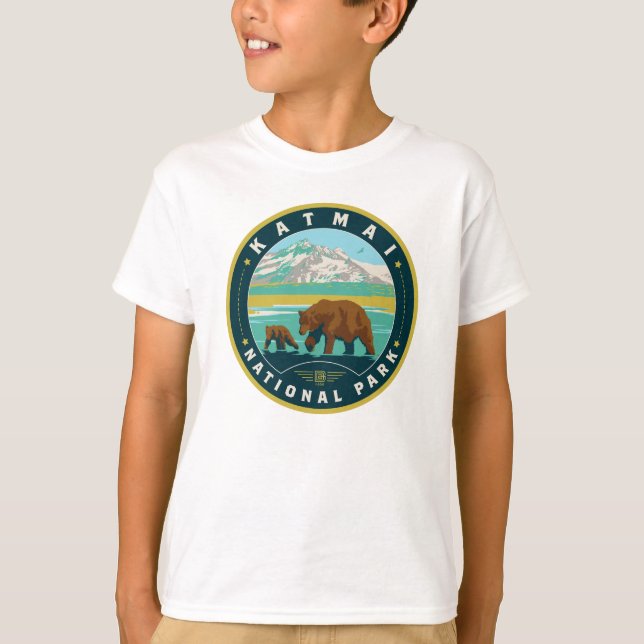 Katmai National Park T-Shirt (Front)