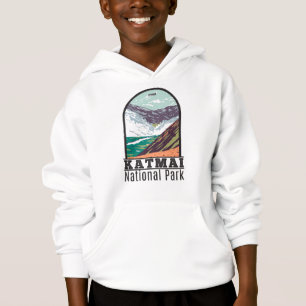 Katmai National Park Ten Thousand Smokes Vintage Hoodie