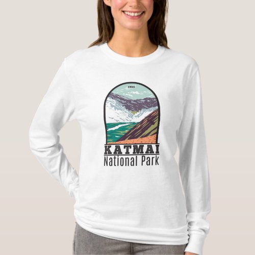 Katmai National Park Ten Thousand Smokes Vintage T T_Shirt