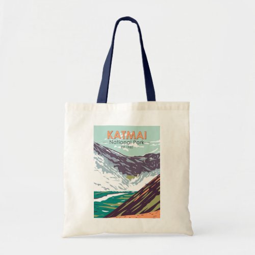 Katmai National Park Ten Thousand Smokes Vintage  Tote Bag