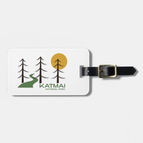 Katmai National Park Trail Luggage Tag