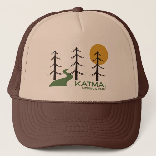 Katmai National Park Trail Trucker Hat