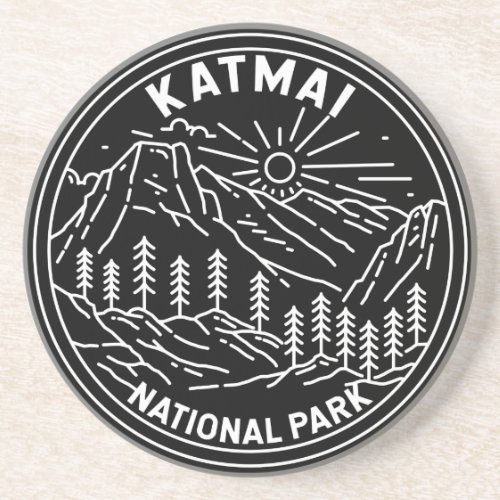 Katmai National Park Vintage Monoline Coaster