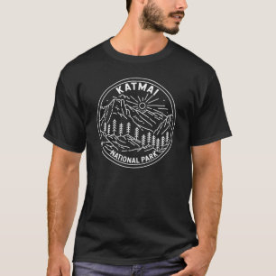 Katmai National Park Vintage Monoline T-Shirt