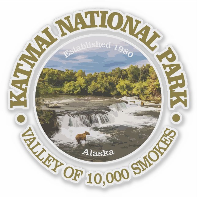 Katmai NP2 Sticker (Front)