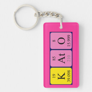 Kato periodic table name keyring