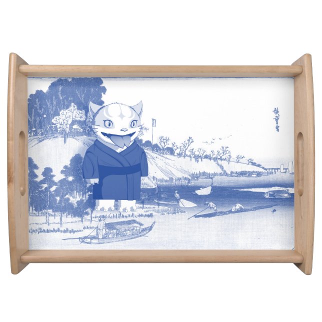 Katori's Tea set serving tray (Front)