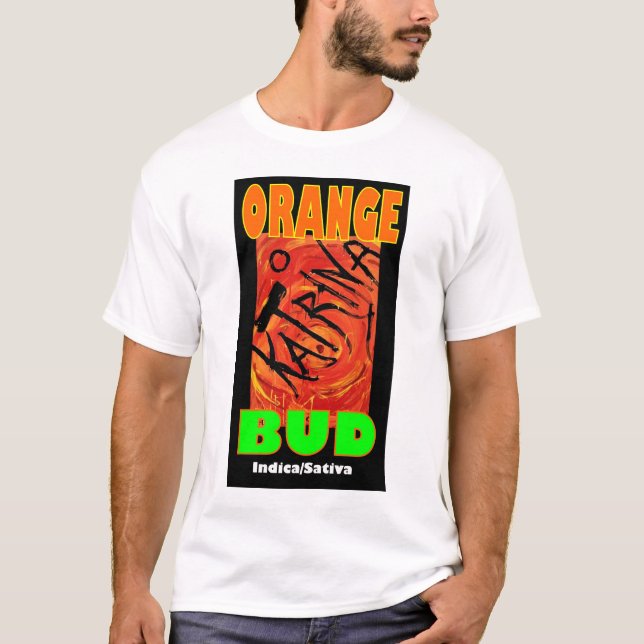 KATRINA ORANGE BUD T-Shirt (Front)