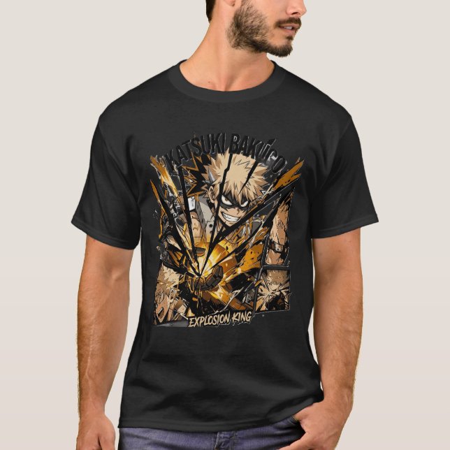 Katsuki Bakugo Explosive T-Shirt (Front)