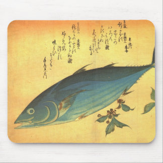 Katsuo (Skipjack Tuna) - Hiroshige's Colorful Fish Mouse Pad