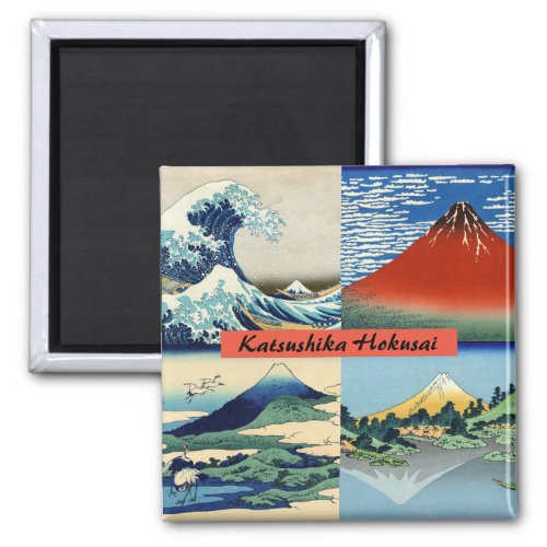 Katsushika Hokusai _ 36 Views of Mount Fuji Magnet