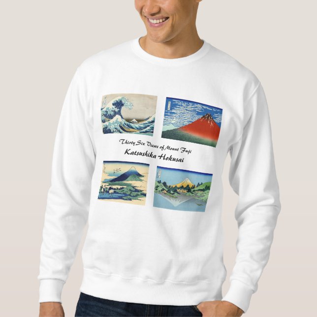 Katsushika Hokusai - 36 Views of Mount Fuji Sweatshirt (Front)