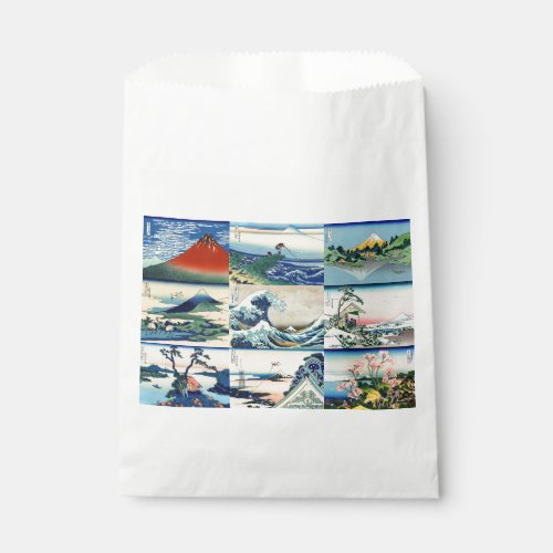 Katsushika Hokusai _ 36 Views of Mt Fuji Selection Favor Bag