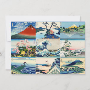 Katsushika Hokusai - 36 Views of Mt Fuji Selection Invitation