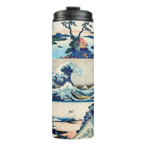 Katsushika Hokusai _ 36 Views of Mt Fuji Selection Thermal Tumbler