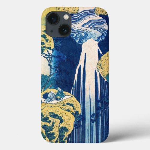 Katsushika Hokusai _ Amida Falls iPhone 13 Case