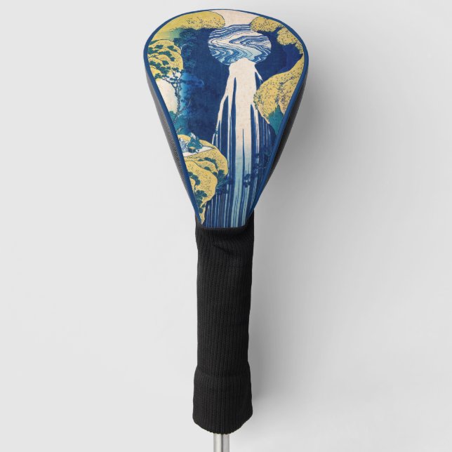 Katsushika Hokusai - Amida Falls Golf Head Cover (Front)
