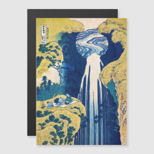 Katsushika Hokusai - Amida Falls Magnetic Card