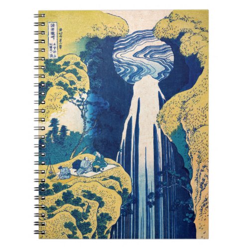 Katsushika Hokusai _ Amida Falls Notebook