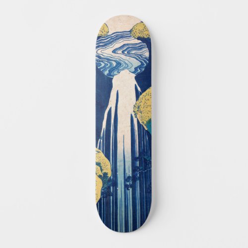 Katsushika Hokusai _ Amida Falls Skateboard