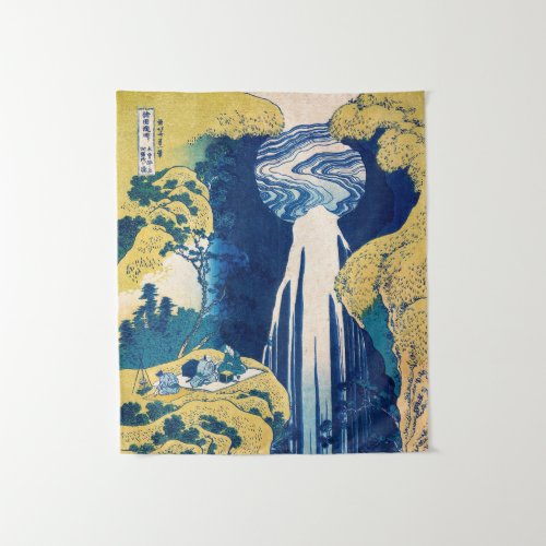 Katsushika Hokusai _ Amida Falls Tapestry