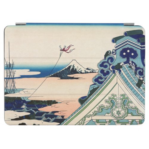 Katsushika Hokusai _ Asakusa Honganji temple Edo iPad Air Cover