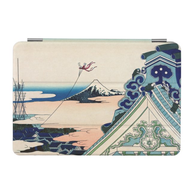 Katsushika Hokusai - Asakusa Honganji temple, Edo iPad Mini Cover (Horizontal)