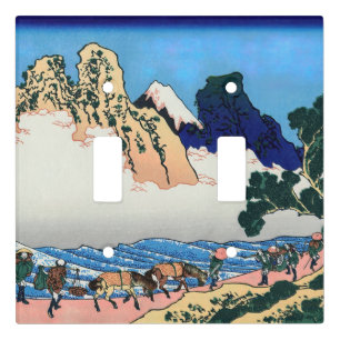 Katsushika Hokusai - Back of Fuji, Minobu river Light Switch Cover