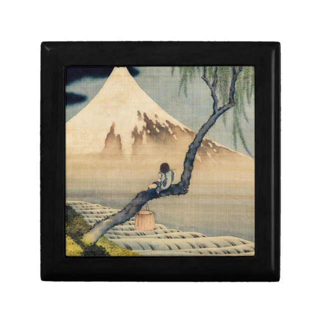 Katsushika Hokusai - Boy Viewing Mount Fuji Gift Box (Front)