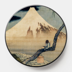 Katsushika Hokusai - Boy Viewing Mount Fuji PopSocket