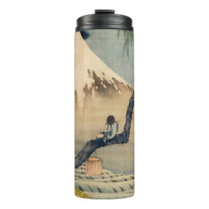 Katsushika Hokusai - Boy Viewing Mount Fuji Thermal Tumbler