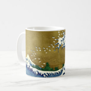 Katsushika Hokusai - Colored Big Wave Coffee Mug