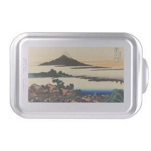 Katsushika Hokusai Dawn in Kai province Cake Pan