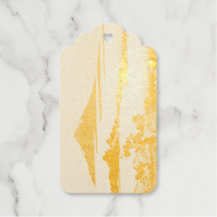 Katsushika Hokusai Dawn in Kai province Foil Gift Tags