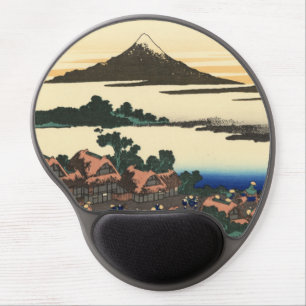 Katsushika Hokusai Dawn in Kai province Gel Mouse Pad