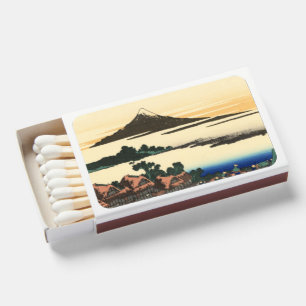 Katsushika Hokusai. Dawn in Kai province Matchboxes