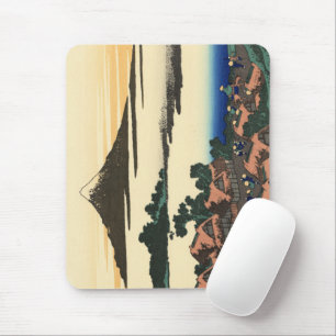 Katsushika Hokusai Dawn in Kai province Mouse Pad